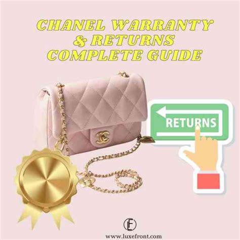 chanel warranty|chanel warranty policy.